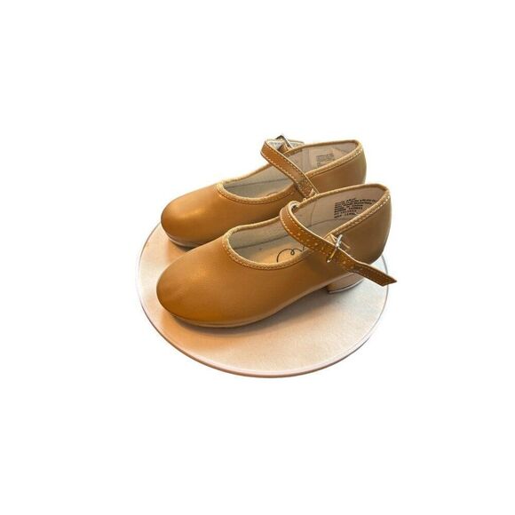 Revolution Children's Tap Shoes Style #826 Size 11 Tan - Picture 5 of 11